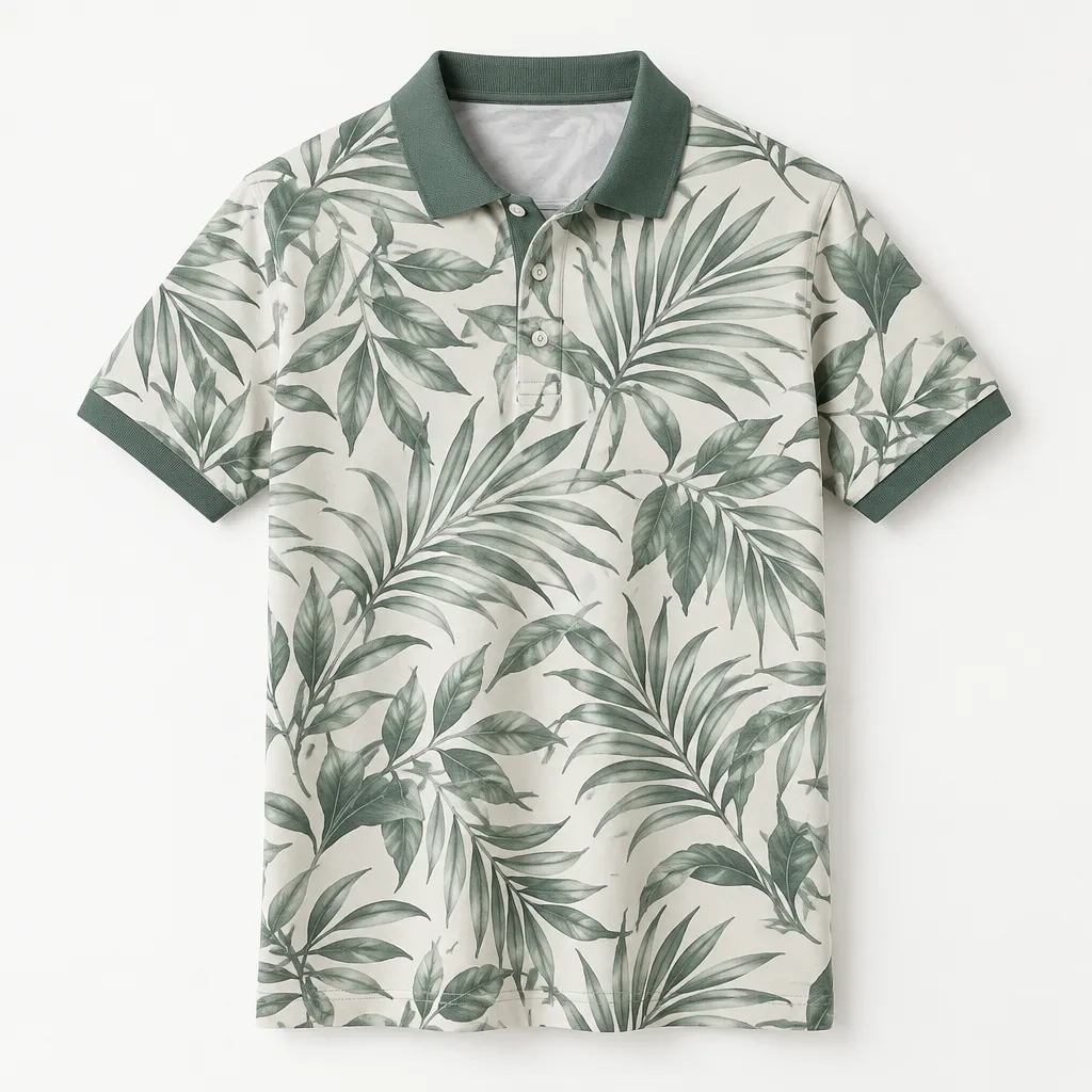 Printed Polo Shirt
